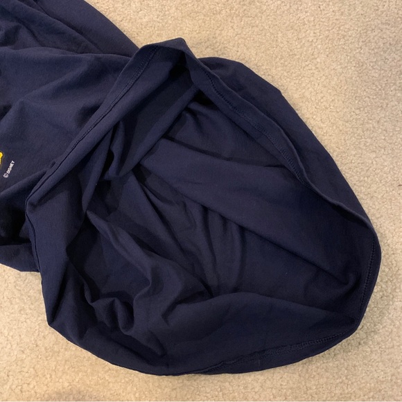 Donald Duck Washington Dark Blue T-Shirt Mens Size L Velva Sheen Single Stitch - Picture 7 of 7